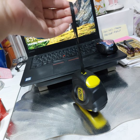 Pro Touch 10 Meter Measurement Tape Black Yellow Tape Measure - Picture 3 of 7